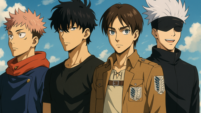 Os 10 Animes Mais Assistidos de 2024: Veja Quem Dominou as Telas No Ano Passado