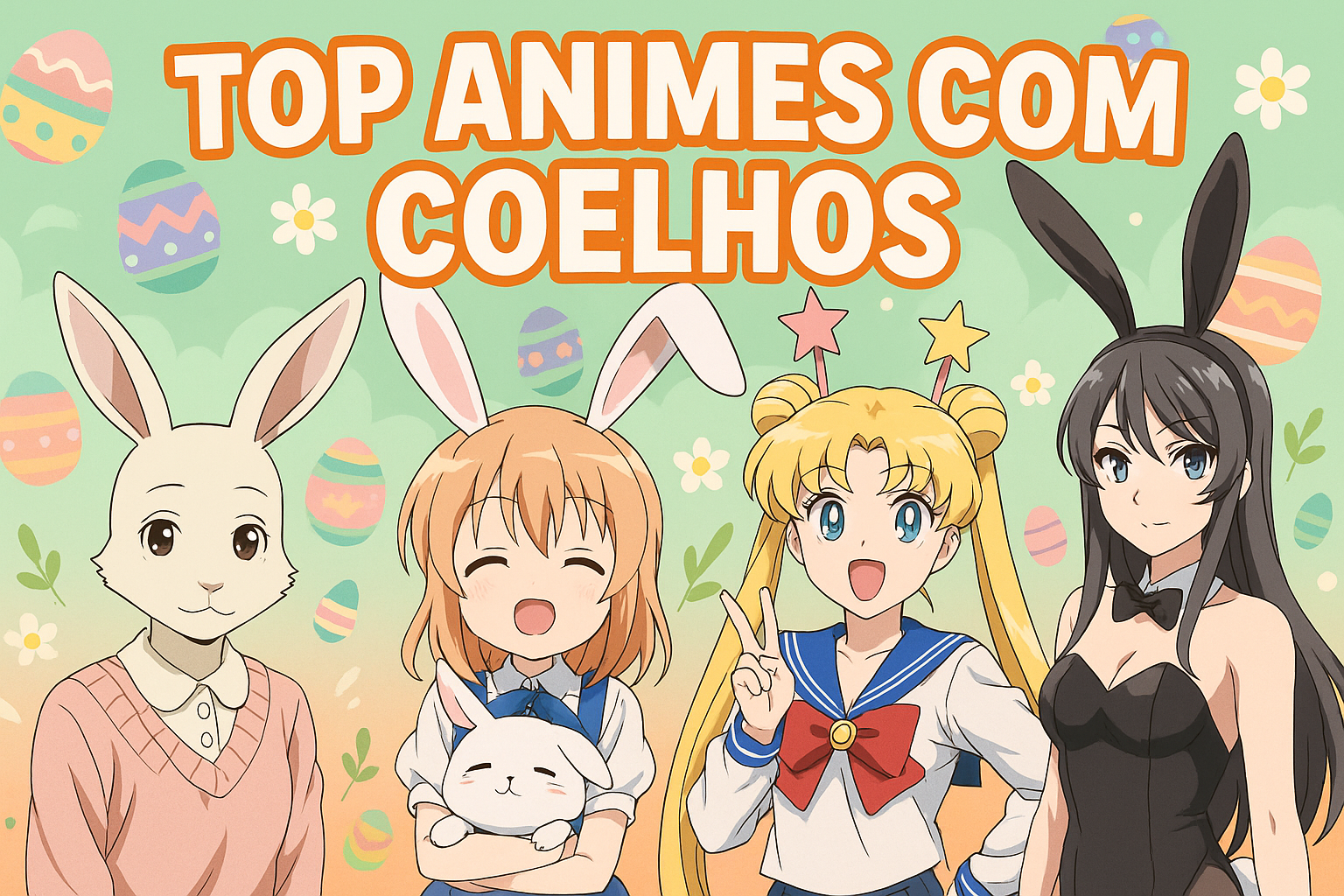 Top Animes com Coelhos Para Assistir no Ritmo da Páscoa