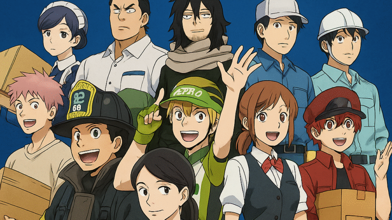 Animes para ver no Dia do Trabalhador — com protagonistas que realmente trabalham duro