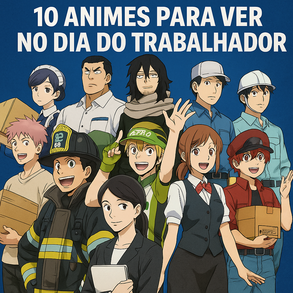Animes para ver no Dia do Trabalhador — com protagonistas que realmente trabalham duro